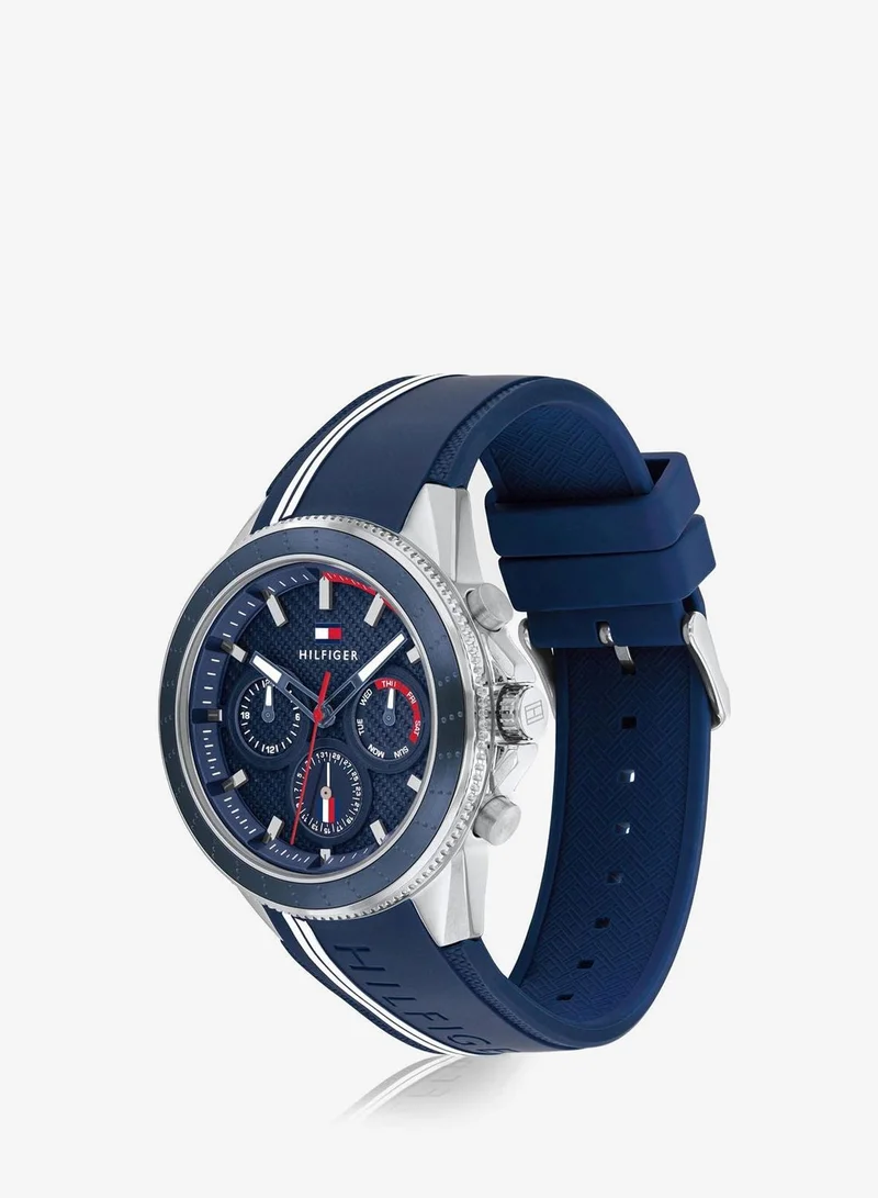 Tommy Hilfiger  Analogue Watch with Silicone Bracelet for Men | Best Price UAE