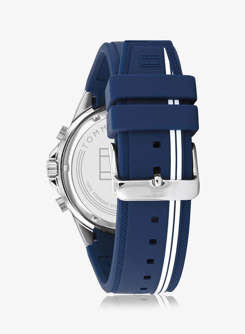 Tommy Hilfiger Analogue Watch with Silicone Bracelet