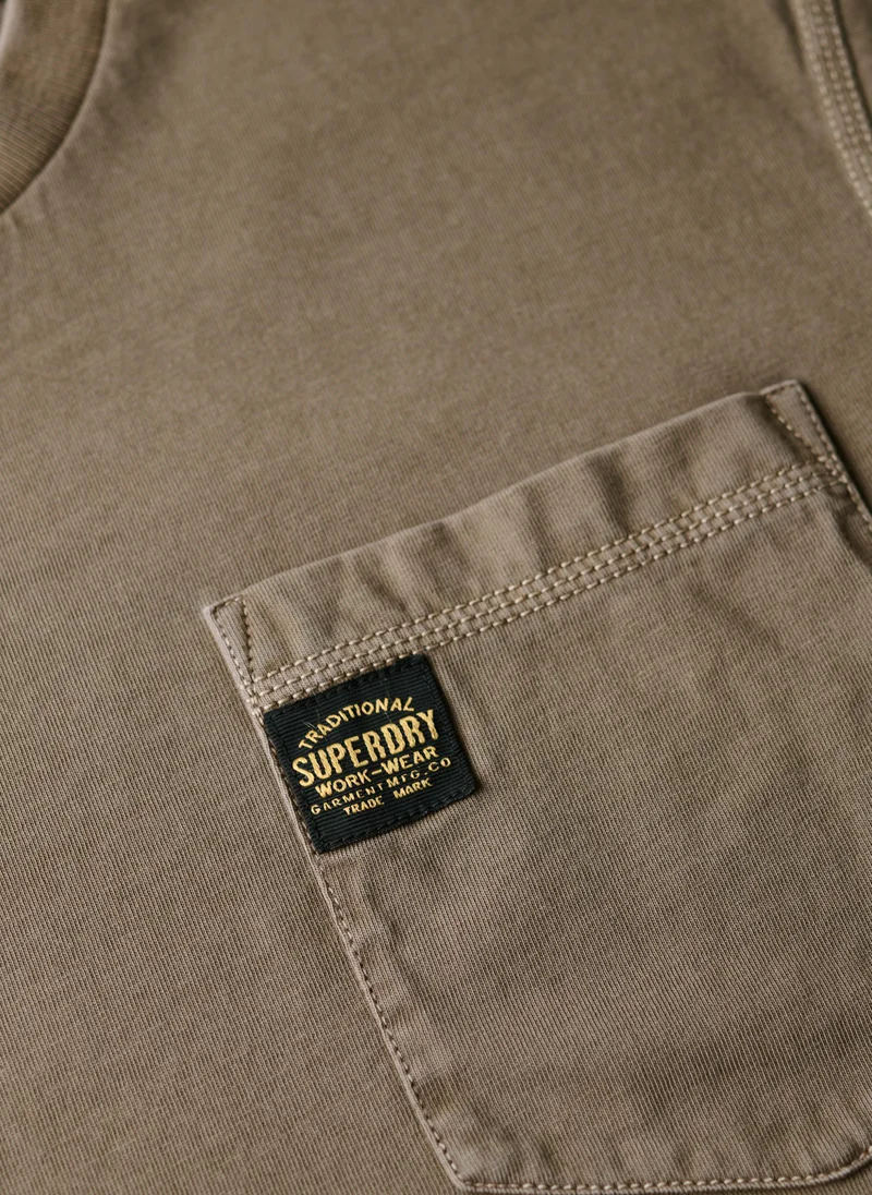 سوبر دراي Contrast Stitch Pocket T-Shirt