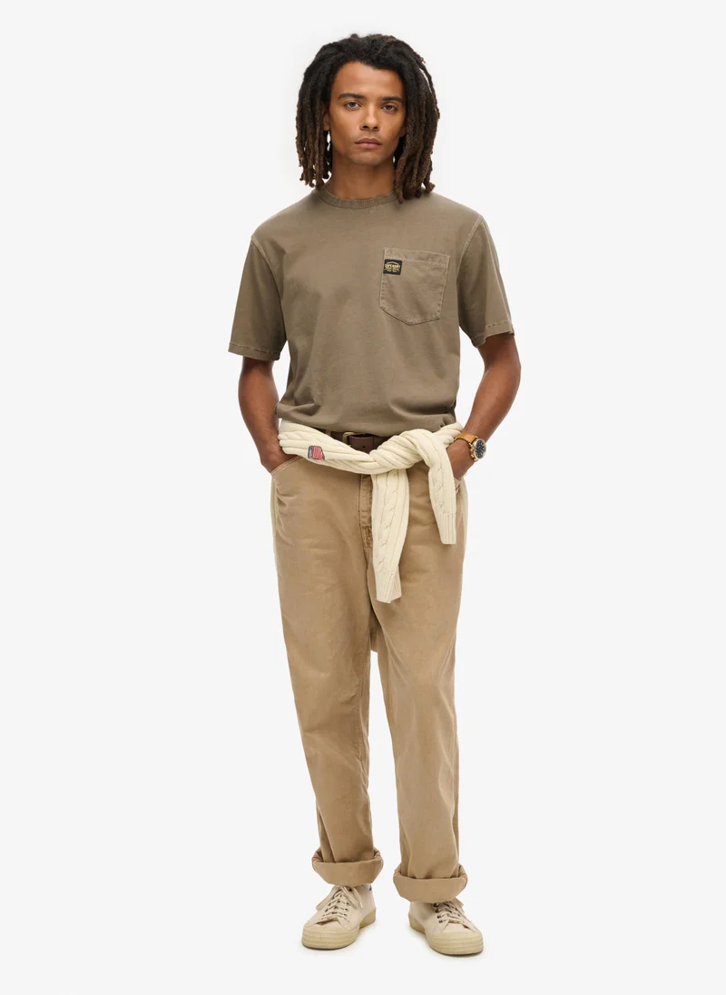 سوبر دراي Contrast Stitch Pocket T-Shirt