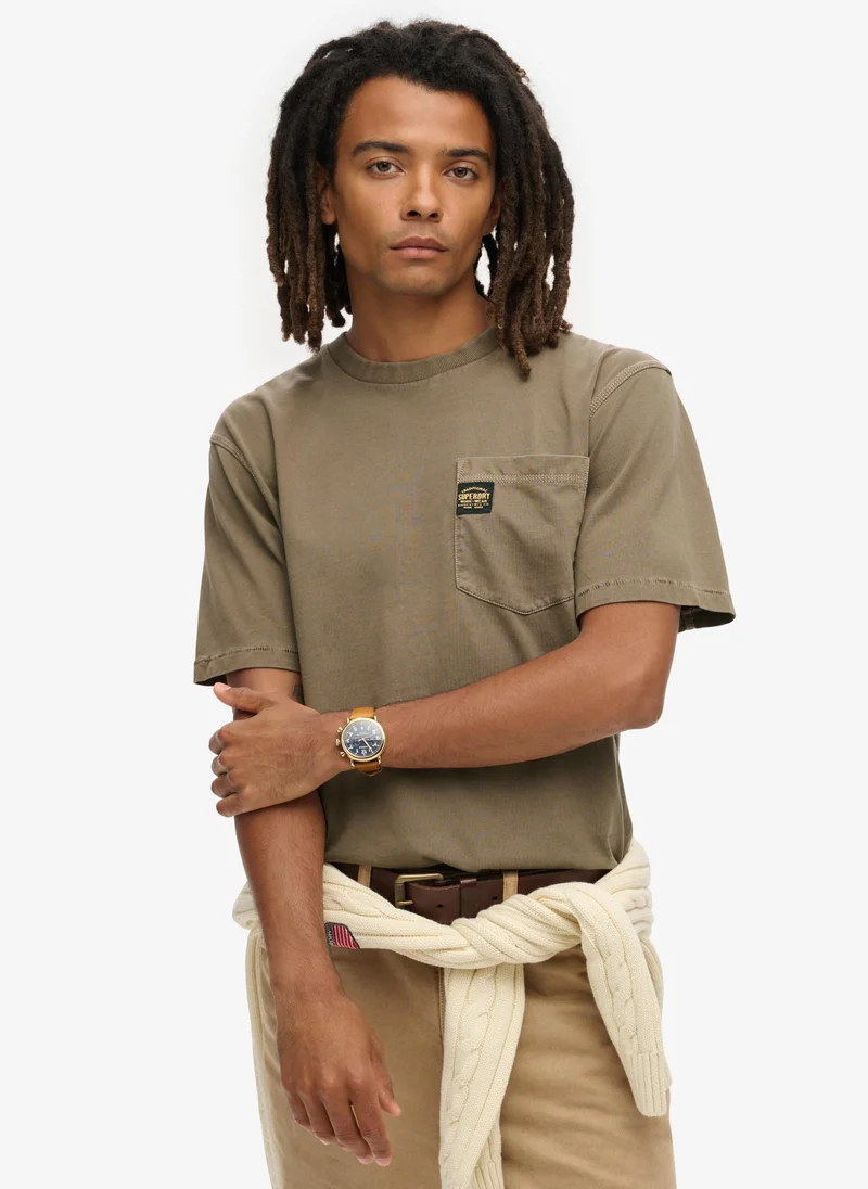 سوبر دراي Contrast Stitch Pocket T-Shirt