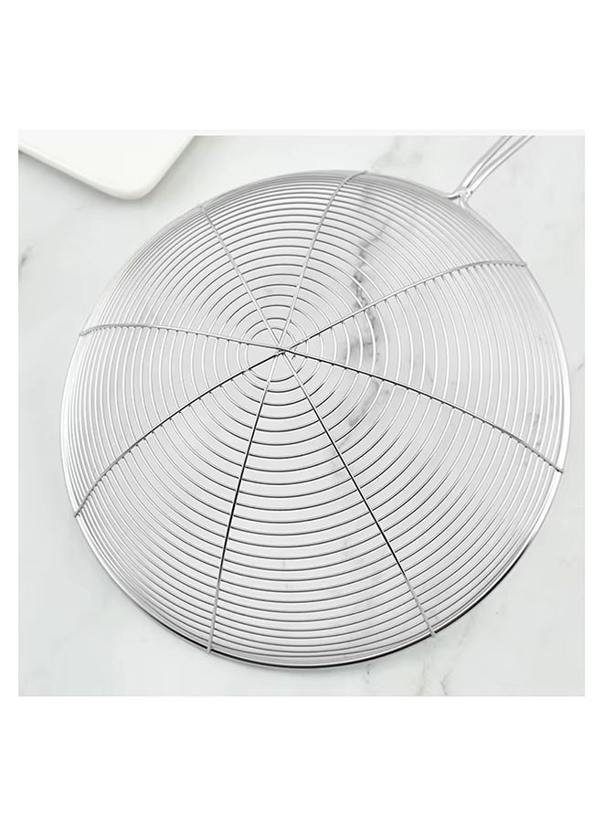 Feelings Spider Skimmer 14 cm| Stainless Steel Strainer for Deep Frying, Cooking & Skimming | Durable Fine Mesh, Non-Slip Handle | Kitchen Essential (14CM)  - Image 3