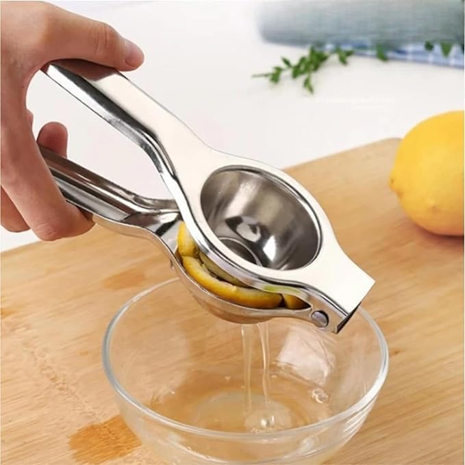 Brunchy Stainless Steel Kitchen Tool Set – Lemon Steel, Masher, Chimta & Tong Lifter | Durable, Rust-Free & Multi-Purpose Cooking Essentials - Image 2