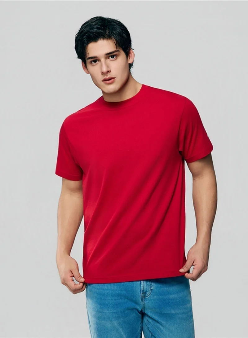 جيوردانو Men’s Slim Fit Cotton Crew Neck Tee