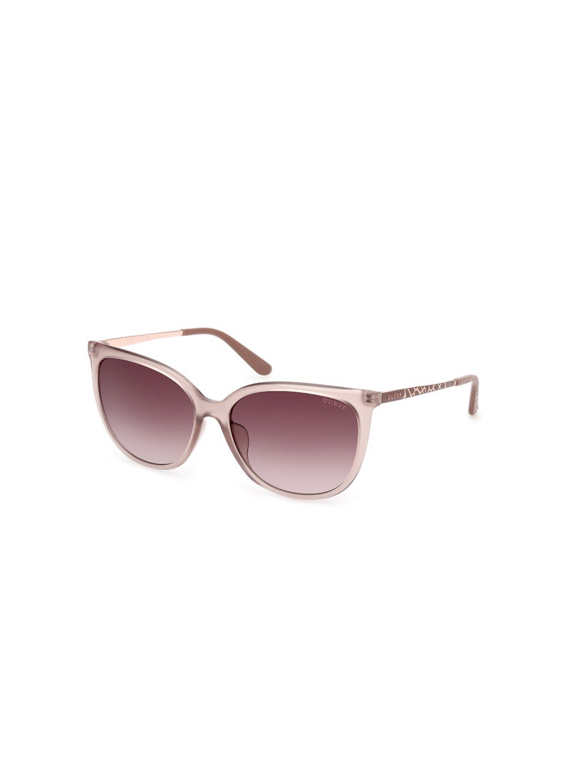 Plastic Square Full Rim Women Uv Protection Sunglass