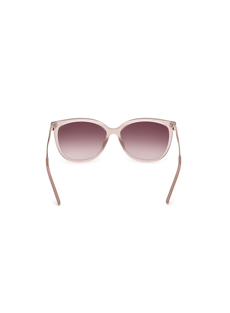 Plastic Square Full Rim Women Uv Protection Sunglass
