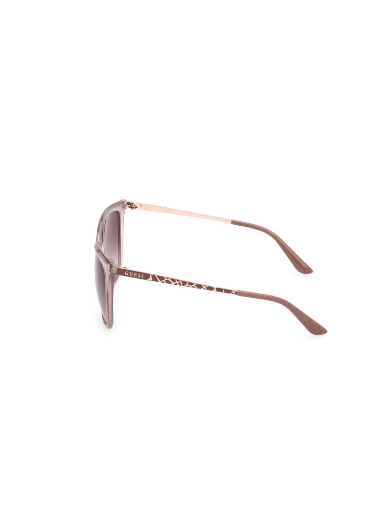 Plastic Square Full Rim Women Uv Protection Sunglass