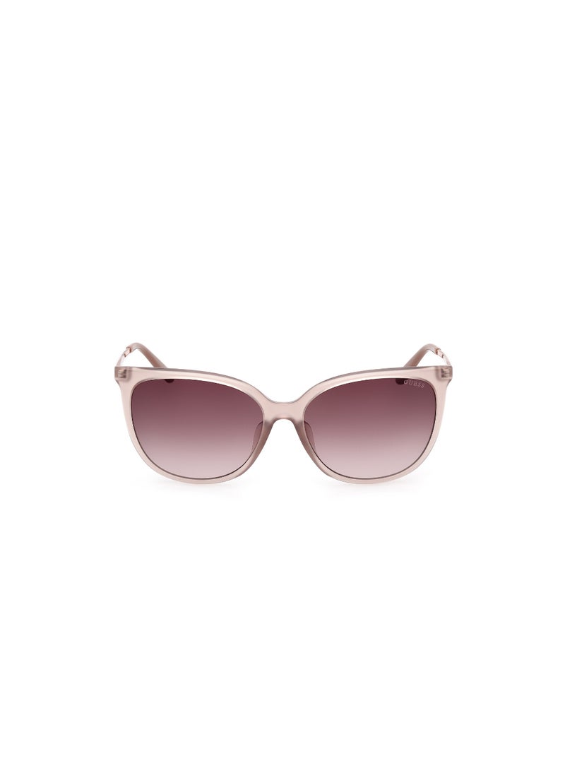 Plastic Square Full Rim Women Uv Protection Sunglass