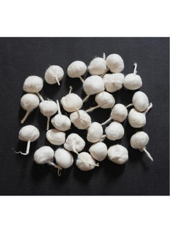 Hashcart Cotton Wicks for Puja - Round Diya Batti for Diwali Diya, Brass Kuber Diya, Clay Diya - Diya Bati for Akhand Jyot 100pcs, White Hashcart®  - Image 2