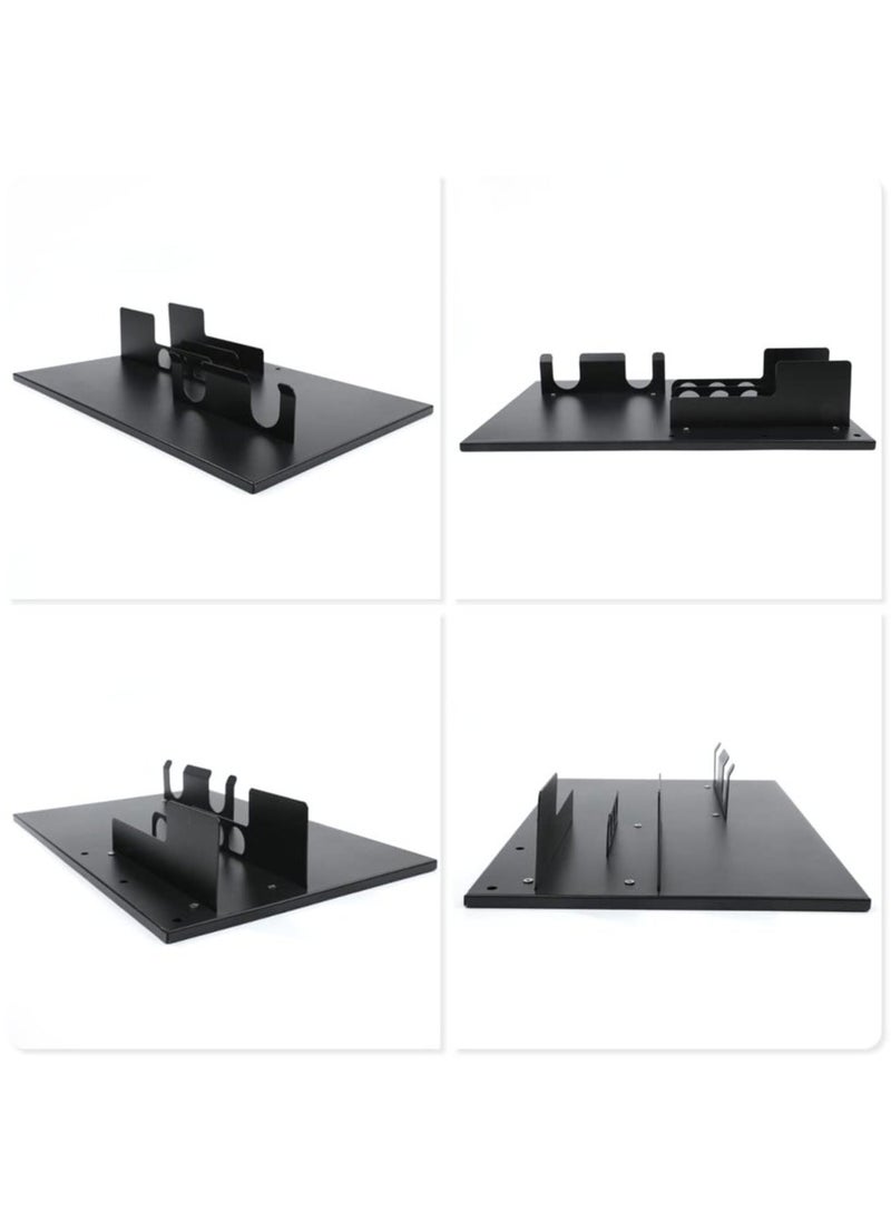 Drill-Free Coffee Portafilter Wall Rack, Space Saving Floating Wall Shelves Coffee Station Organizer, Espresso Tools, Wall Rack for Bar Cafe Kitchen Wall Decoration  - Image 3