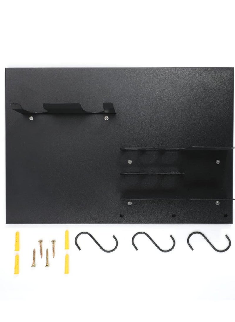 Drill-Free Coffee Portafilter Wall Rack, Space Saving Floating Wall Shelves Coffee Station Organizer, Espresso Tools, Wall Rack for Bar Cafe Kitchen Wall Decoration  - Image 5