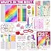 ADUSRIZ 2Pack DIY Journal Kit for Girls Journal Set with Stickers Birthday Gifts for Teen Girls Decorate Your PlannerOrganizer Journaling Arts Craft Kit Ideal Gifts for 812 13 14 Year Old Girl - Image 4