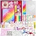 ADUSRIZ 2Pack DIY Journal Kit for Girls Journal Set with Stickers Birthday Gifts for Teen Girls Decorate Your PlannerOrganizer Journaling Arts Craft Kit Ideal Gifts for 812 13 14 Year Old Girl - Image 2