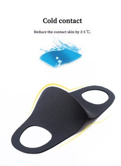 San Yi Reusable Breathable Cloth Cotton Face Masks set，3D Ice Silk Washable Face Mask ，Anti-Dust &UV protection  - Image 2