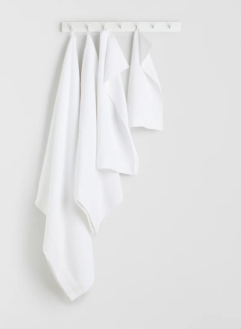 اتش اند ام Cotton Terry Hand Towel