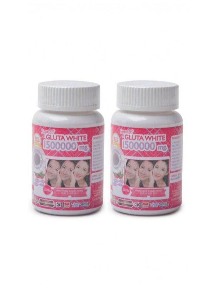 Gluta White Korean Gluta White Whitening Pills (Pack of 2)
