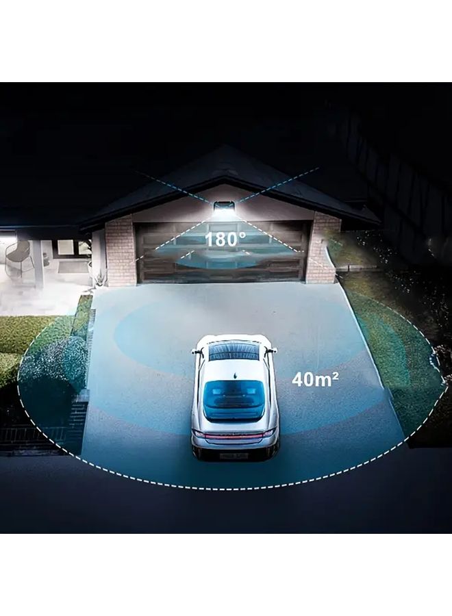Outdoor Solar Light 104 LED 3 Modes Motion Sensor IP65 2pcs for Garden Garage Street Path - Image 4