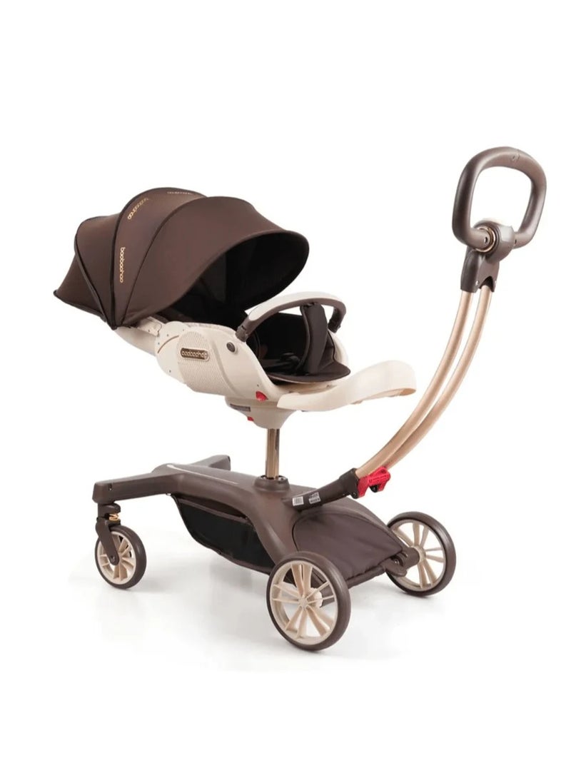 Baobaohao Baby Stroller Brown - Image 1