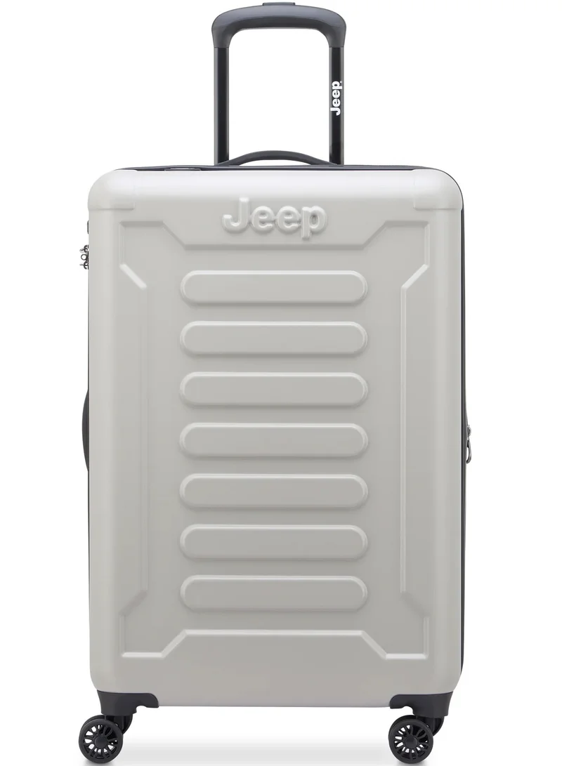 جيب حقيبة سفر بعجلات مزدوجة قابلة للتوسيع ٦٨ سم رمادية