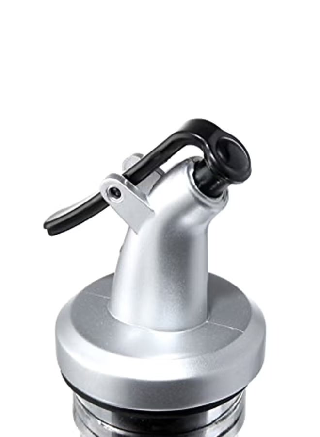 2-Piece Oil And Vinegar Cruet Glass Bottle Clear 250ml - Image 4