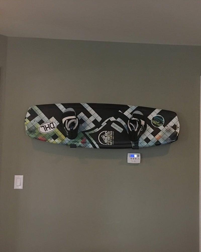StoreYourBoard Naked Wake, Wakeboard Wall Rack, Aluminum Storage Rack - Image 5