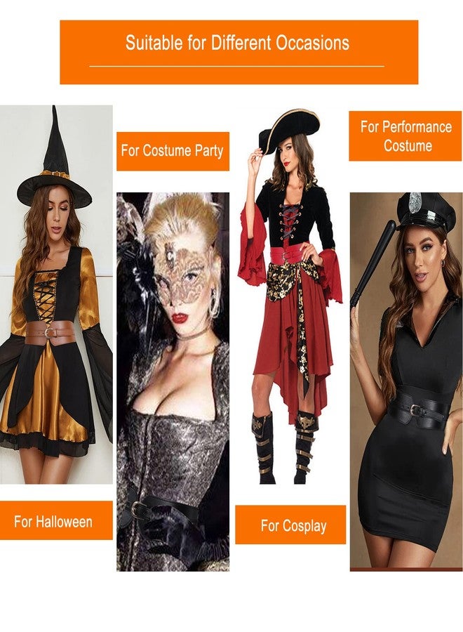 SUOSDEY Womens Wide Elastic Waist Belt for Dress Ladies Stretch Cinch Belt for Women - Image 3