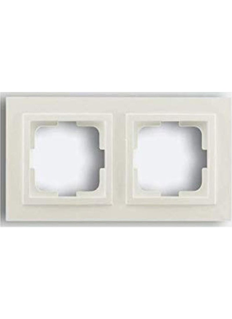 MONO Despina White Double Frame 