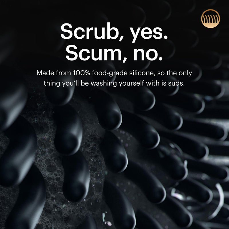 MANSCAPED® The Body Buffer Premium Silicone Scrubber for Nourishing, Cleaning & Exfoliating Your Skin - Lather Boosting Bristles with Ergonomic No-Slip Handle, Long-Lasting & Easy to Clean (1-Pack) - Image 3