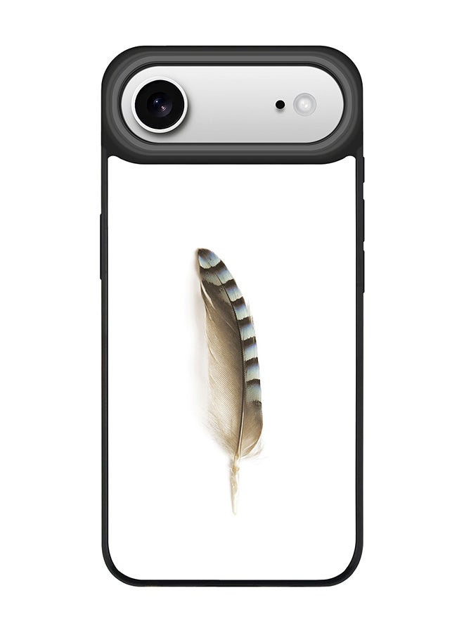 Stylizedd iPhone Air Case, [Compatible with MagSafe] Slim Magnetic cover Phone Case iPhone Air -Lonely Feather - Image 1