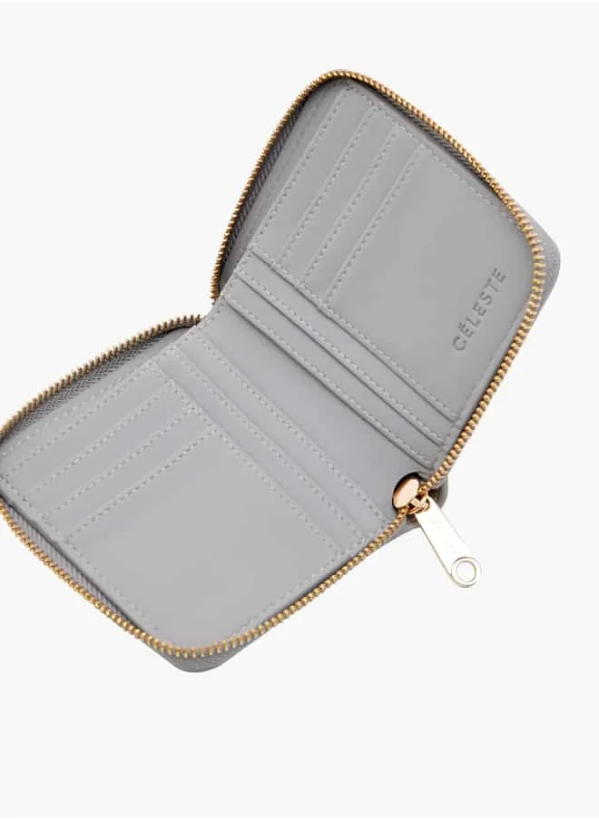 سيليست Women Textured Zip-Around Wallet