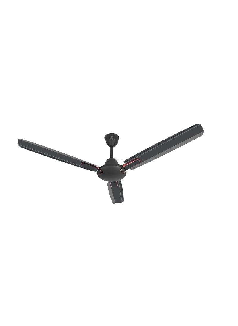 ESKON ESKON Ultra HighSpeed400 RPM 50Hz Frequency and 240A 1200 mm 3 Blade Ceiling Fan BOLT SMOKE BROWN SMOKE BROWN 