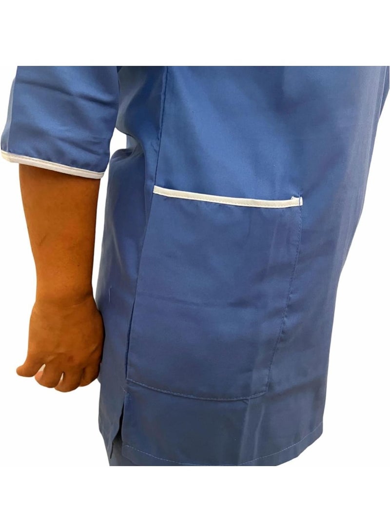 4 Pieces Uniform Cleaning Suit for Domestic Workers - Image 5