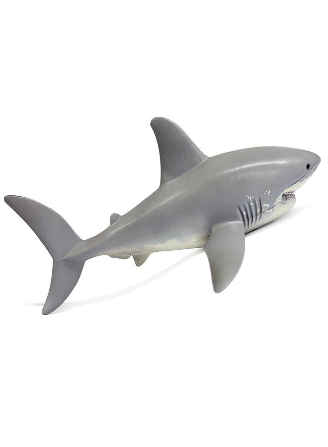 SmilerSmile Solid Sea Animals Educational Toys,Simulation Ocean Shark Sea Creature Toy for Toddlers Kids (Great White Shark) - Image 4