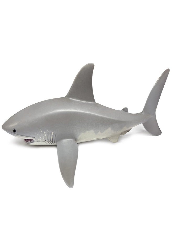 SmilerSmile Solid Sea Animals Educational Toys,Simulation Ocean Shark Sea Creature Toy for Toddlers Kids (Great White Shark) - Image 3