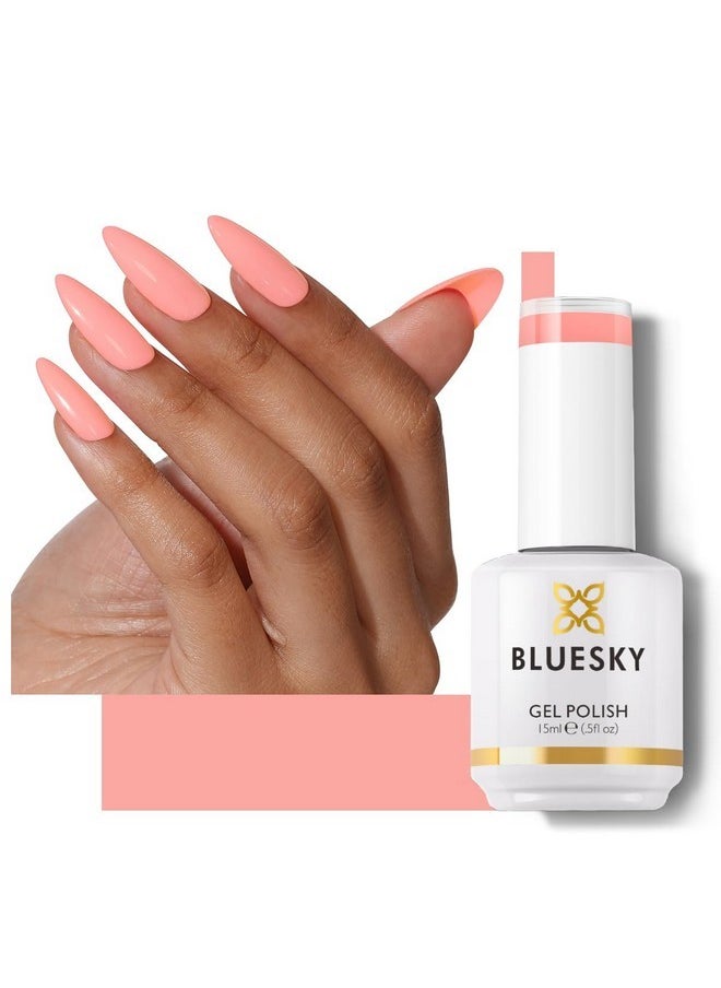 Bluesky Gel Polish For Nails Color Pink Fragrant, Salon Manicure Single Bottle, Long Lasting&Chip Resistant,15Ml,A097P/Pink Glow  - Image 4