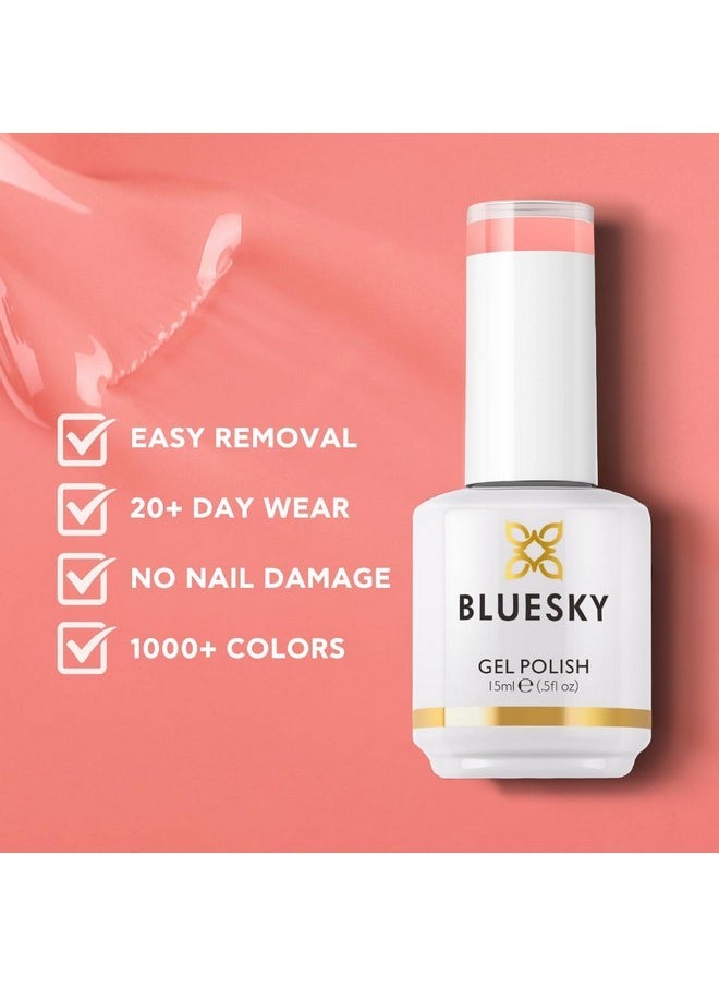 Bluesky Gel Polish For Nails Color Pink Fragrant, Salon Manicure Single Bottle, Long Lasting&Chip Resistant,15Ml,A097P/Pink Glow  - Image 5