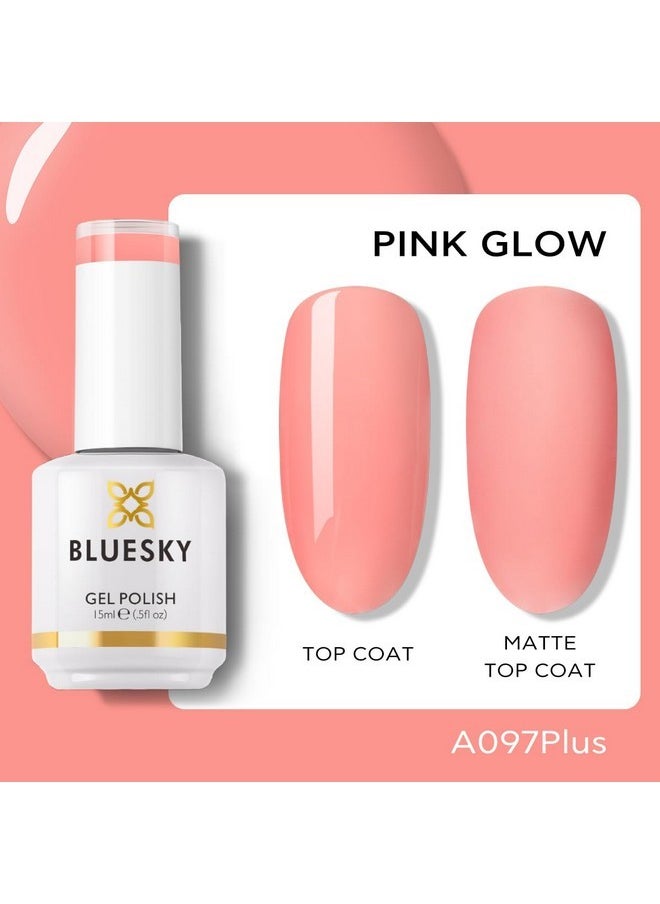 Bluesky Gel Polish For Nails Color Pink Fragrant, Salon Manicure Single Bottle, Long Lasting&Chip Resistant,15Ml,A097P/Pink Glow  - Image 3