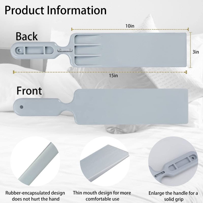 Sheet Folding Tool Organizer Sheet Tucking Tool Mattress Lifter white - Image 5