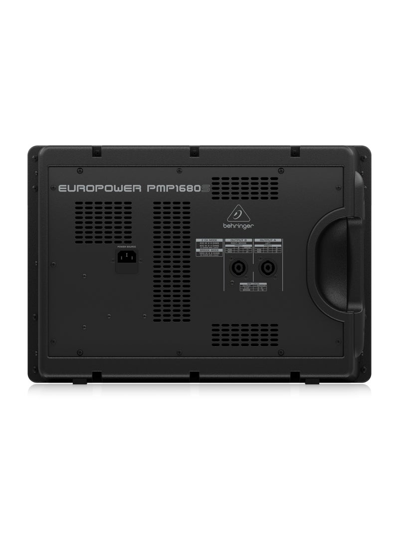 Behringer Mixer Powered 10 CH (6 Mono & 2 Stereo) 2x800W w/ Dual FX and Dual Equalizer PMP1680S - Image 4