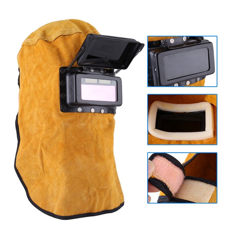 klarako Soldering Tool, Durable Good Quality Welding Helmet Protection Mask with Auto Darkening Filter Lens Weld aid 6-Arm Soldering Station - Image 4