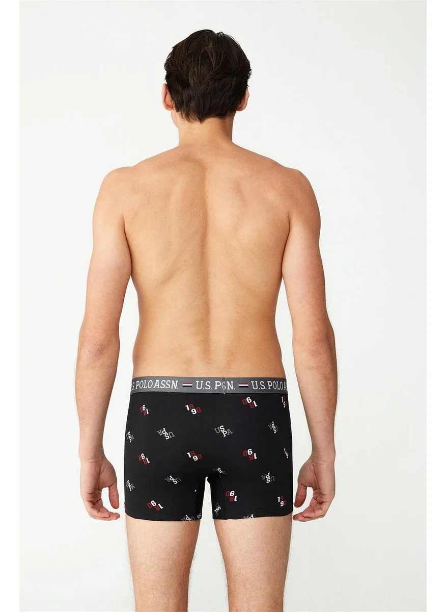 يو اس بولو اسن 80484 Men's Modal Boxer-Black