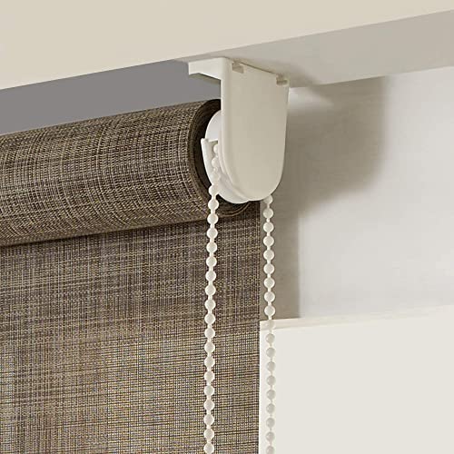 Deco Window 95% Blackout Roller Blinds for Windows (47 Inches W X 84 Inches H, Beige) Sun UV Protection Roll-Up Shades Room Darkening for Home & Office - Image 4