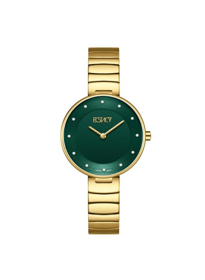 ECSTACY Women's Stainless Steel Analog Watch E25504-GBGG - 31mm mm - Image 1