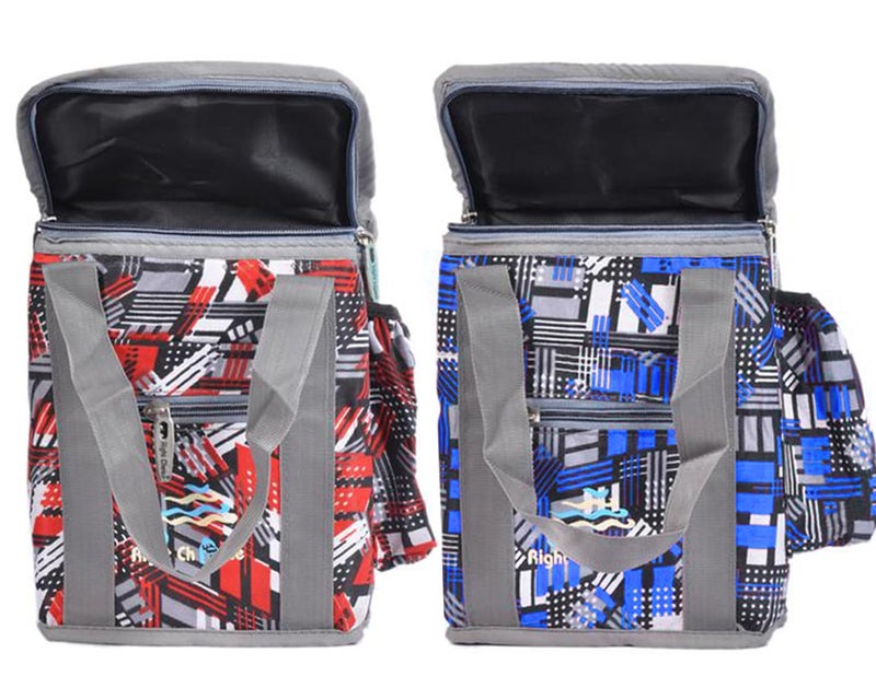 Right Choice RIGHT CHOICE Combo Offer Lunch Bags Branded Carry on Tote for School Office. (Parrot + red + Black + Grey)  - Image 4