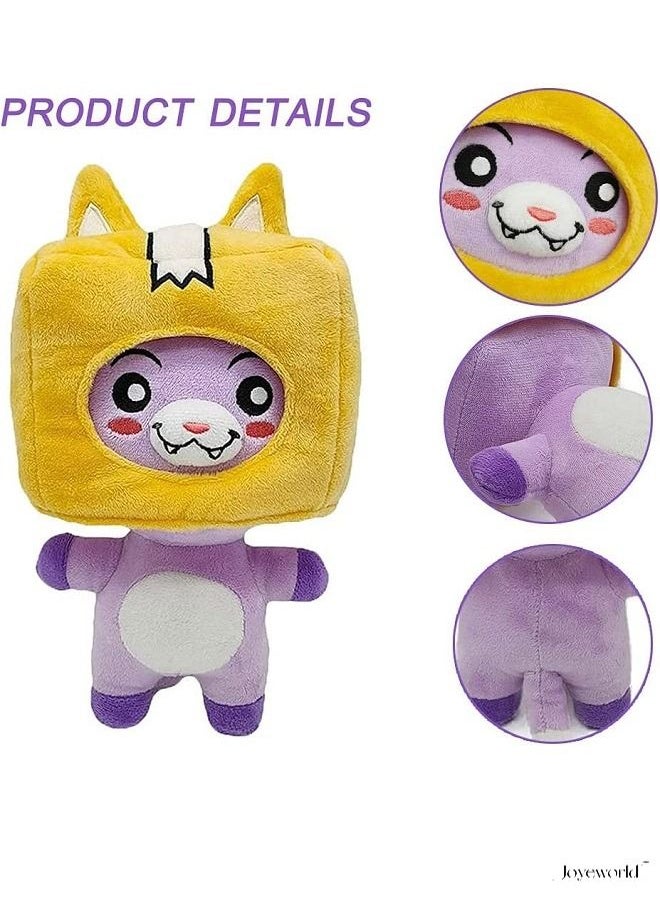 Joyeworld - 2pcs Lankybox Boxy and Foxy Plush Toys - Image 1