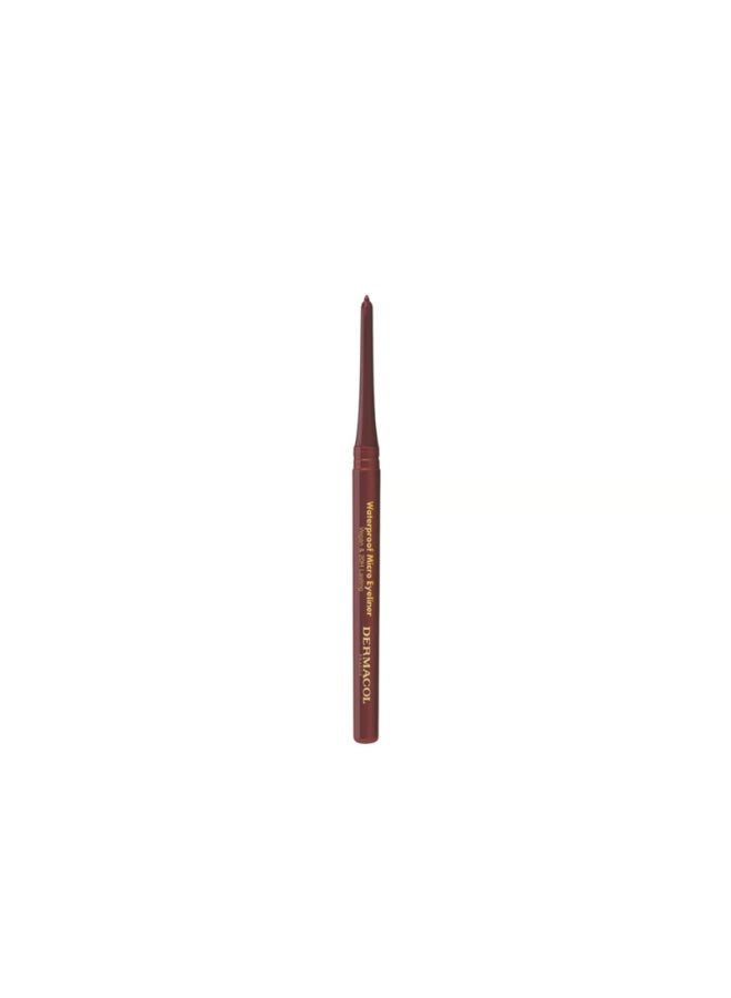Dermacol Waterproof Micro Eyeliner Brown 02 8g - Image 1