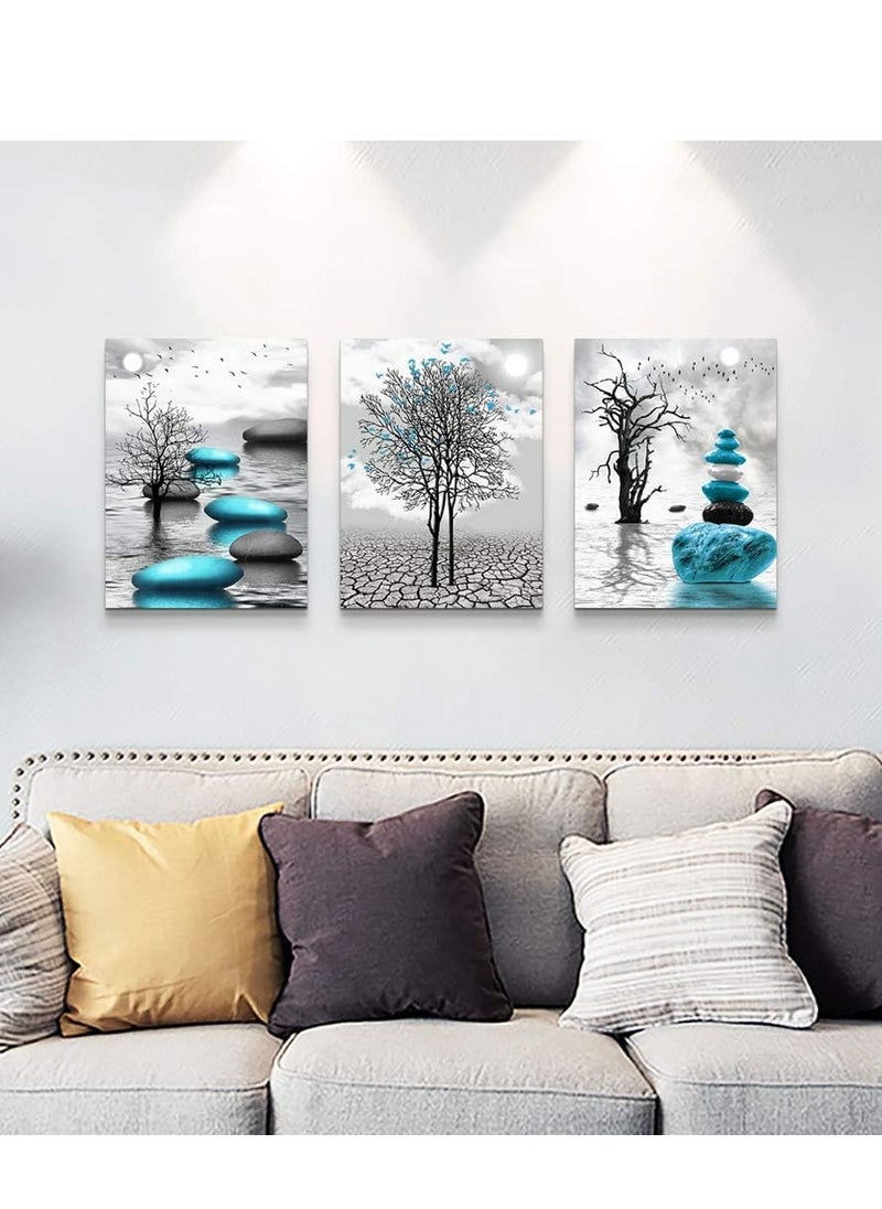 Decorior Billboard, 3 pieces, 90 cm x 42.5 cm, 30 mm thick, with high-quality digital printing - UV layer to protect against scratches and color protection  - Image 4