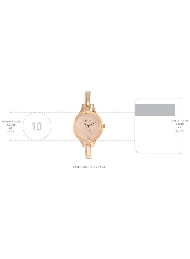 Sonata Blush It Up Analog Rose Gold Dial Women's Watch-NN8151WM05/NP8151WM05 - Image 3