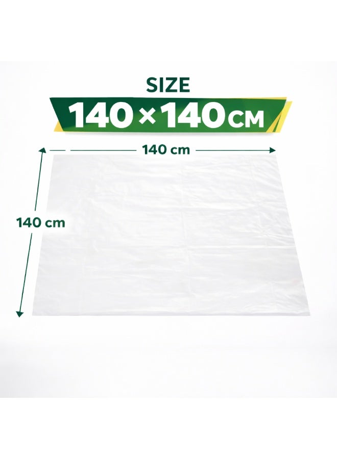 DAN Plastic Sufra Max Deluxe Table Cover – 140×140 cm, Premium Quality, Perforated Sheets - Image 3