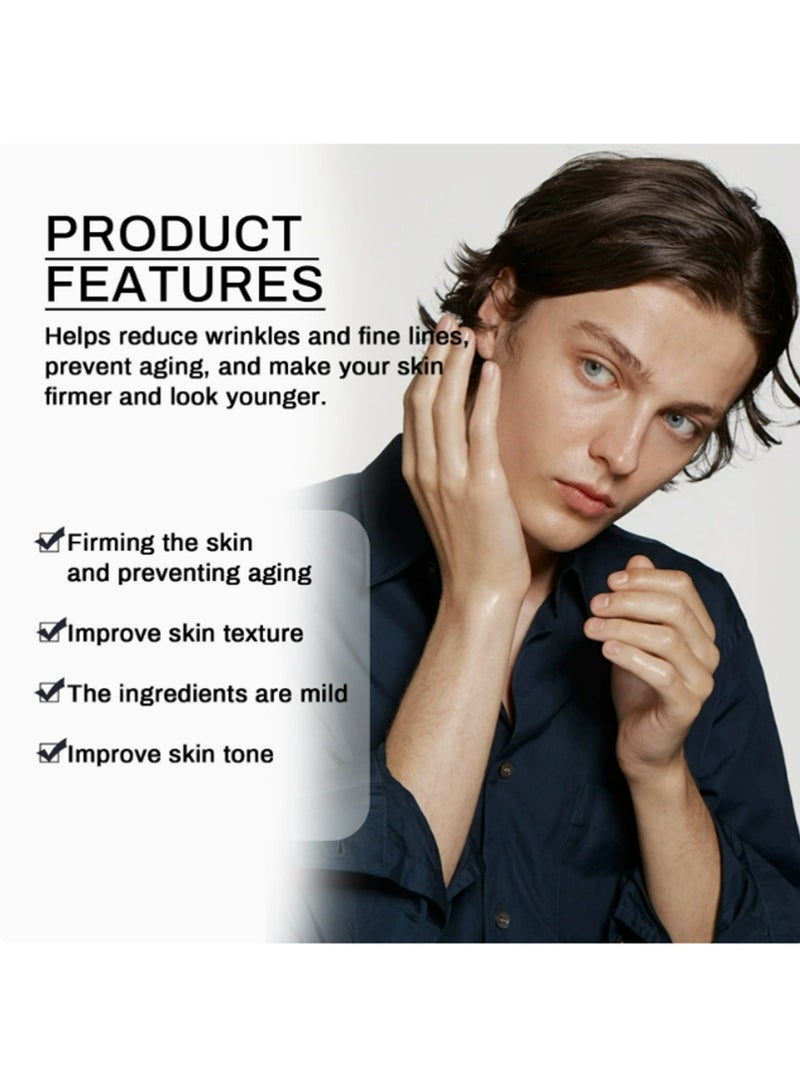 إيست مون مصل مضاد للتجاعيد للرجال مصل مضاد للتجاعيد بشرة ضيقة شباب مرنة مرطبة شفافة - Image 3